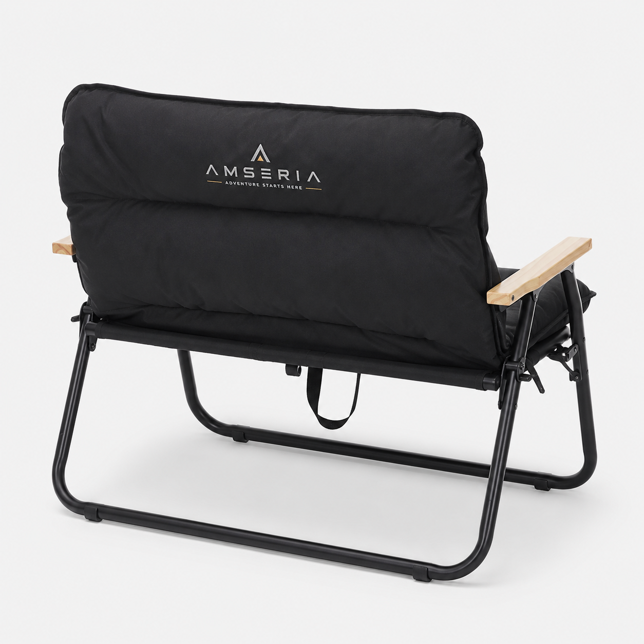 Amseria Ridgeway Camping Loveseat — Premium Two-Person Folding Camp Chair