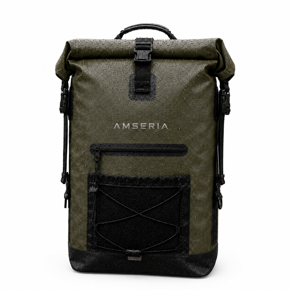StormGuard Waterproof Roll-Top Dry Backpack