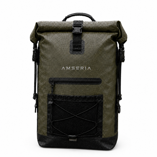 StormGuard Waterproof Roll-Top Dry Backpack