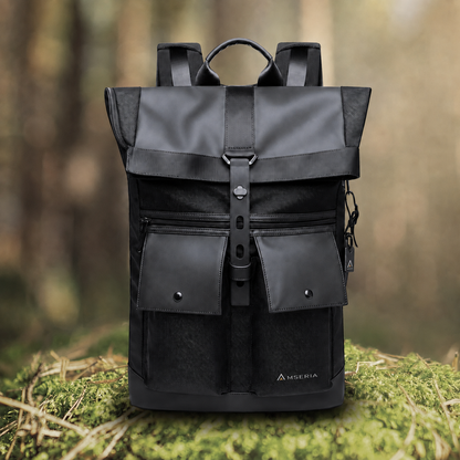 Wayfarer Roll-Top Urban Adventure Backpack