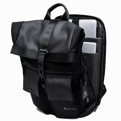 Wayfarer Roll-Top Urban Adventure Backpack