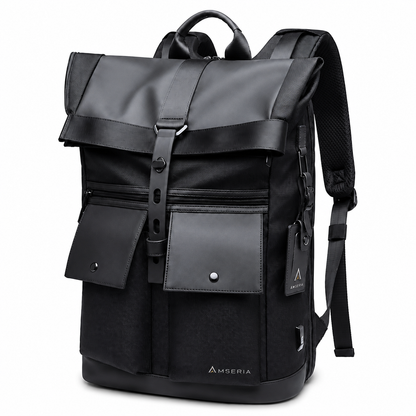 Wayfarer Roll-Top Urban Adventure Backpack