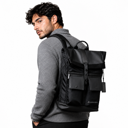 Wayfarer Roll-Top Urban Adventure Backpack