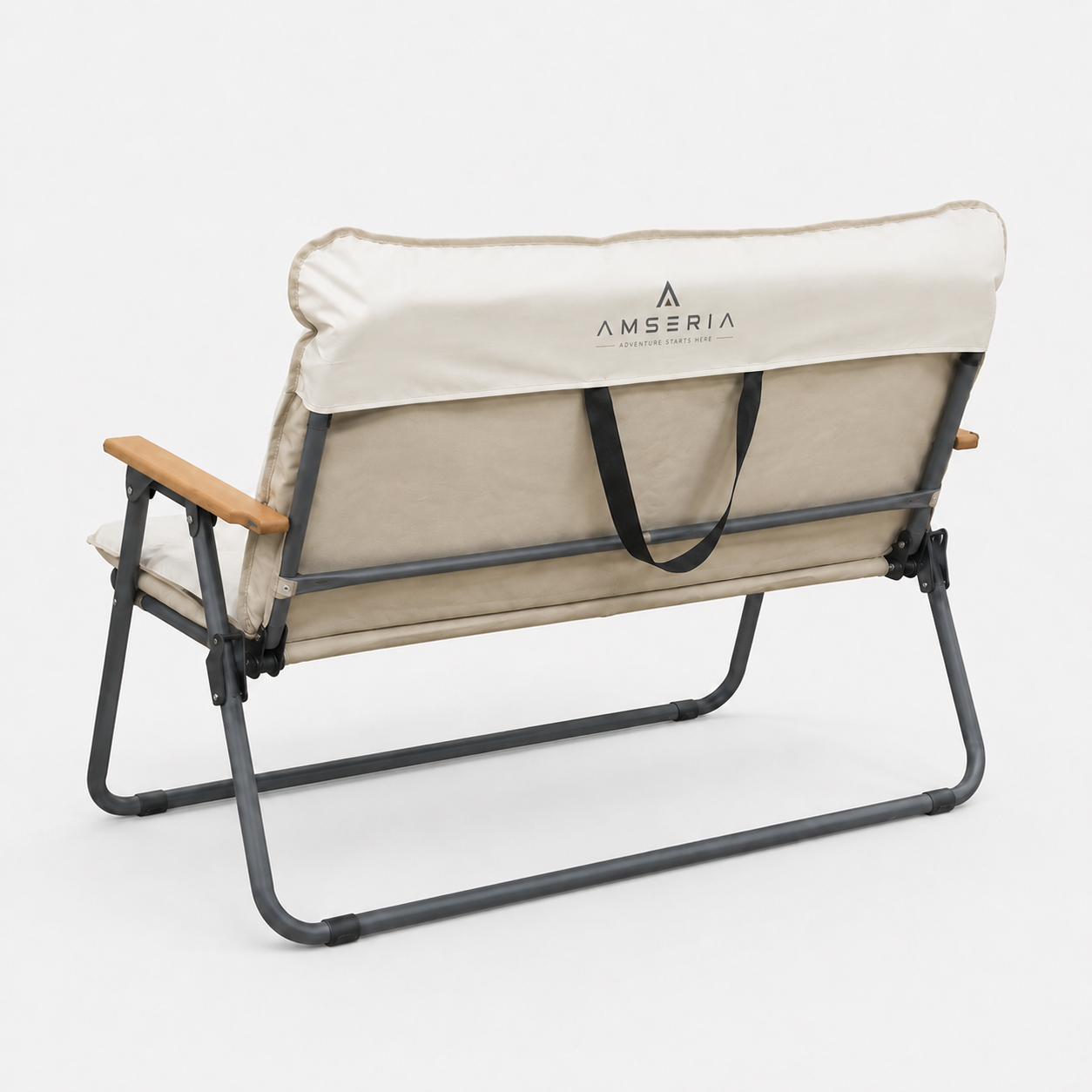 Amseria Ridgeway Camping Loveseat — Premium Two-Person Folding Camp Chair